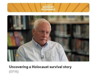 Matthew Rozell interviewed for CBS SUNDAY MORNING